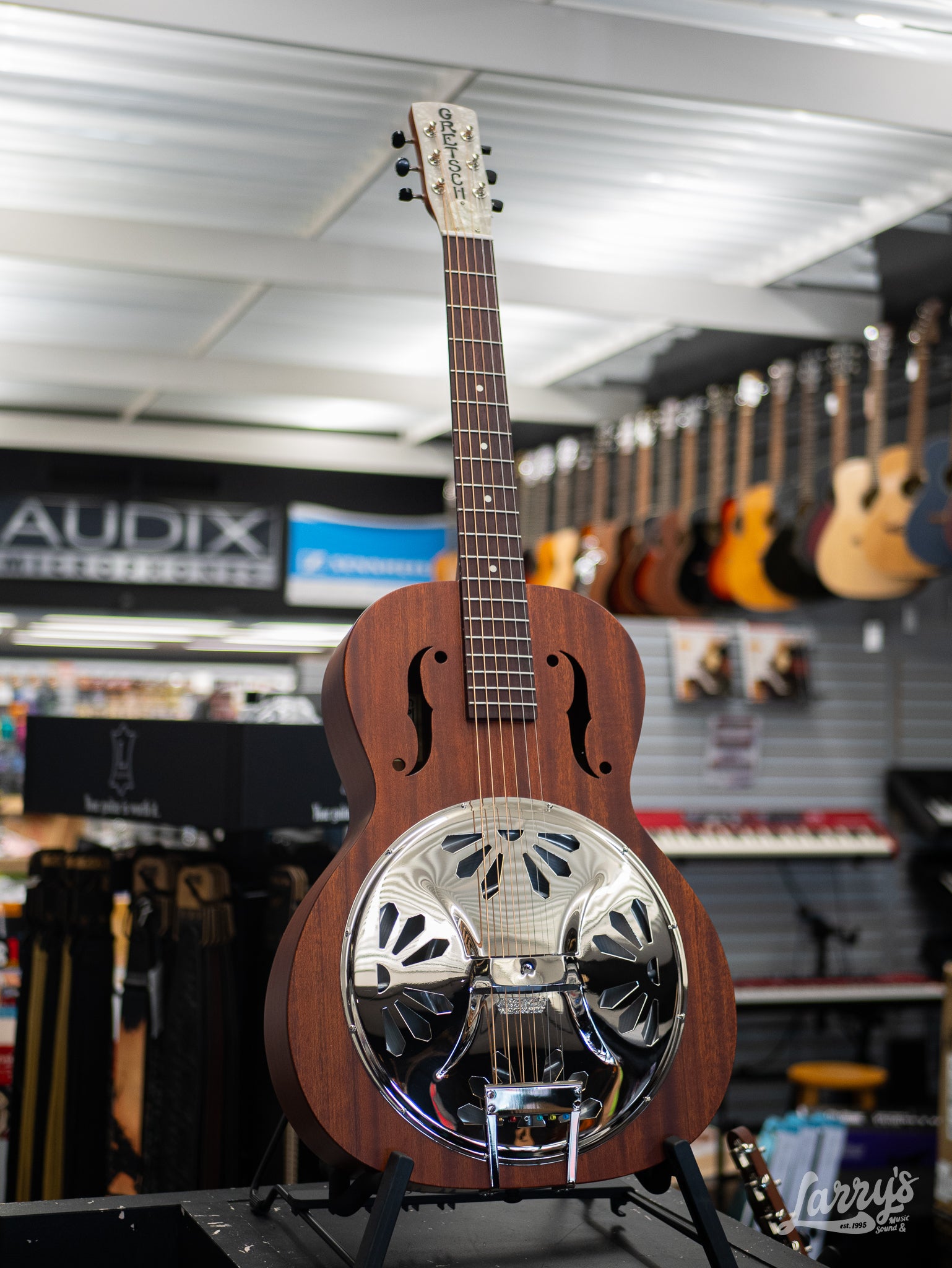 Gretsch G9200 Boxcar Round-Neck Resonator Guitar - Mahogany