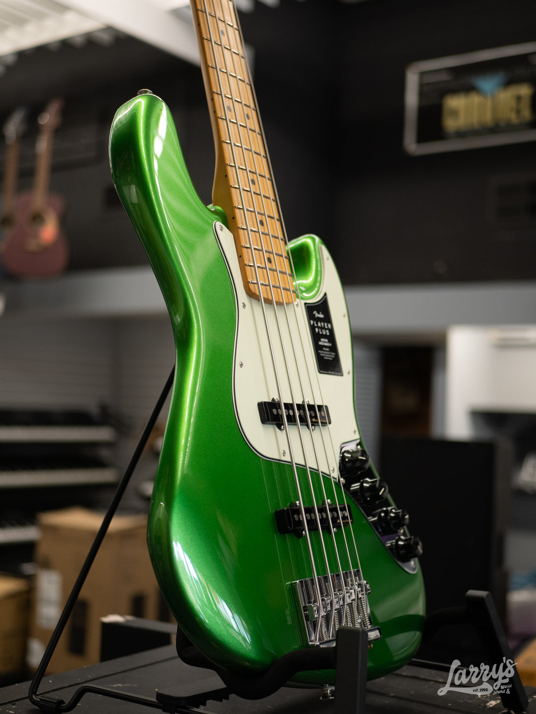 Fender Player Plus Jazz Bass V - Cosmic Jade