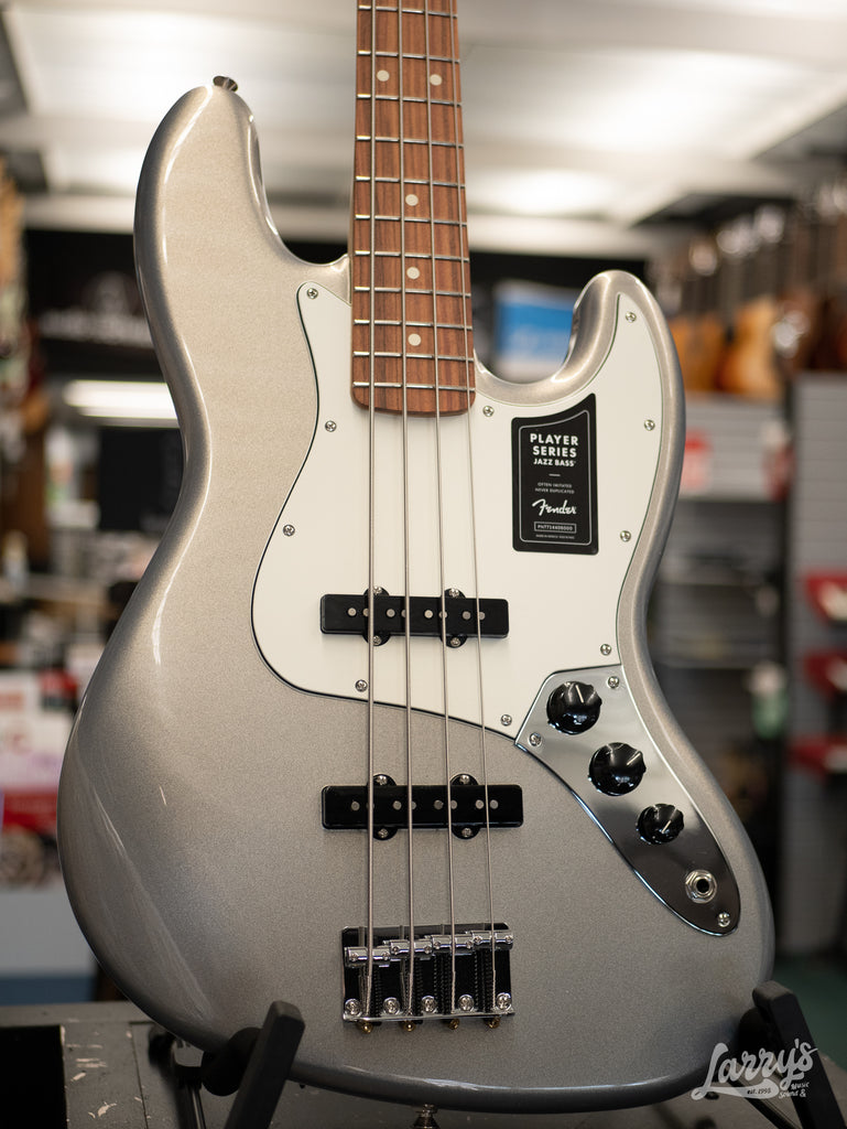 Fender Player Jazz Bass - Silver – Larry's Music & Sound