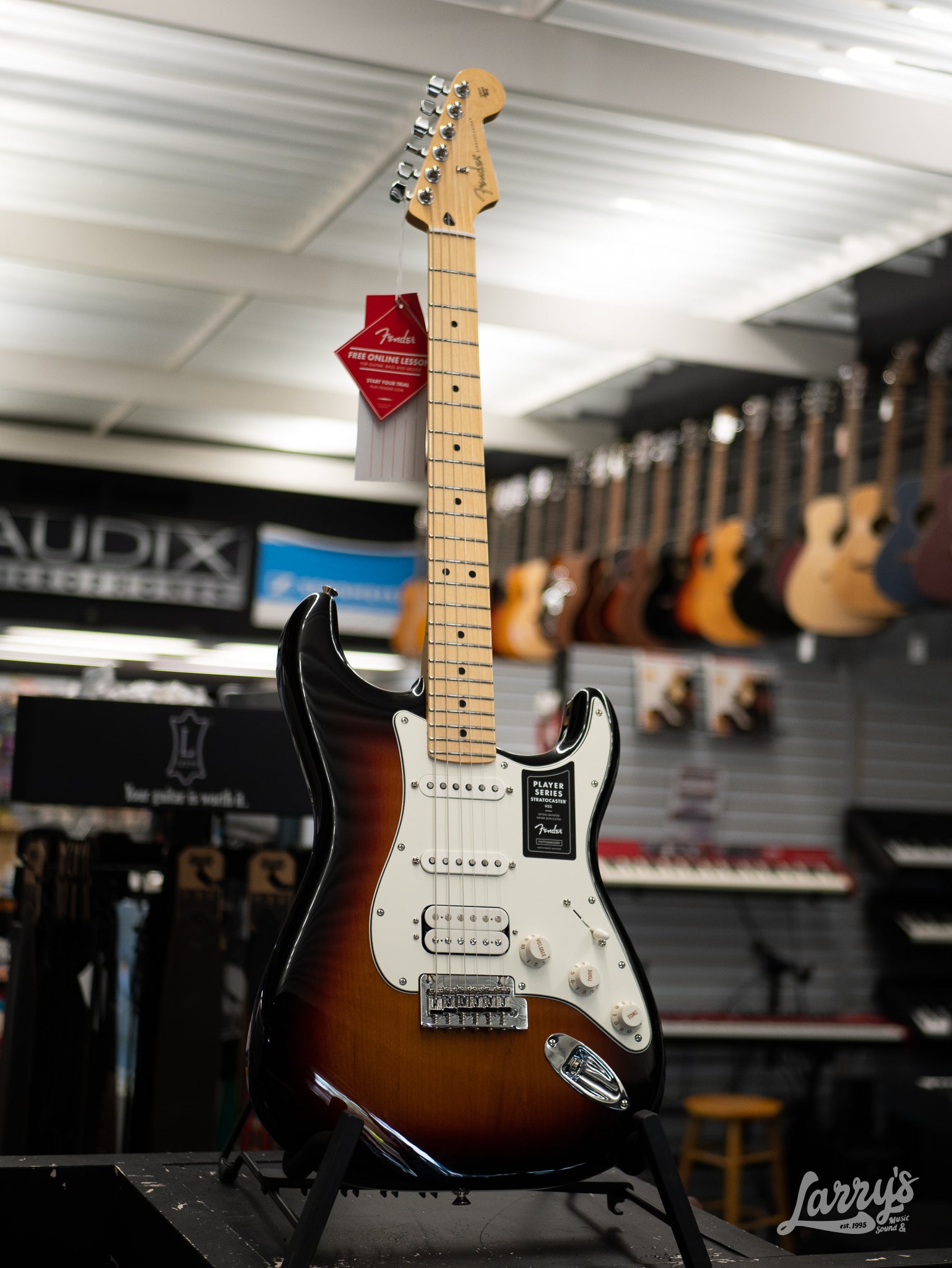 Fender Player Strat HSS - 3 Color Sunburst – Larry's Music & Sound