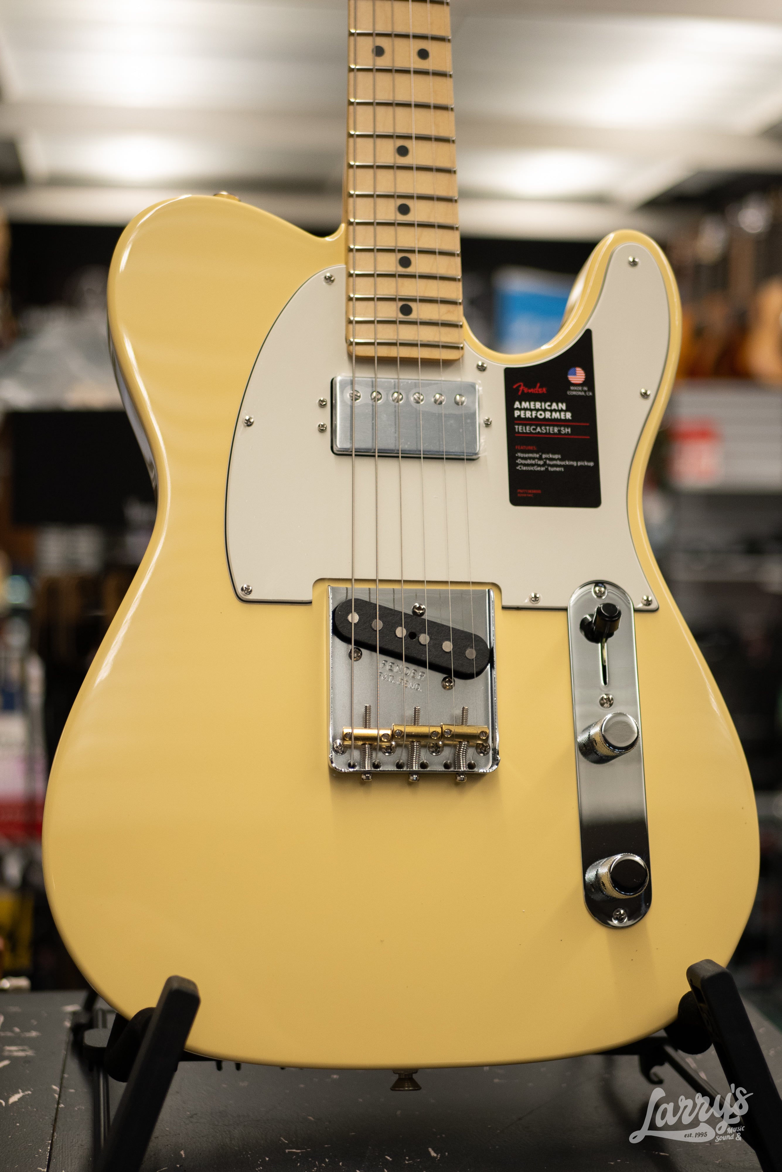Fender American Performer Telecaster Hum - Vintage White