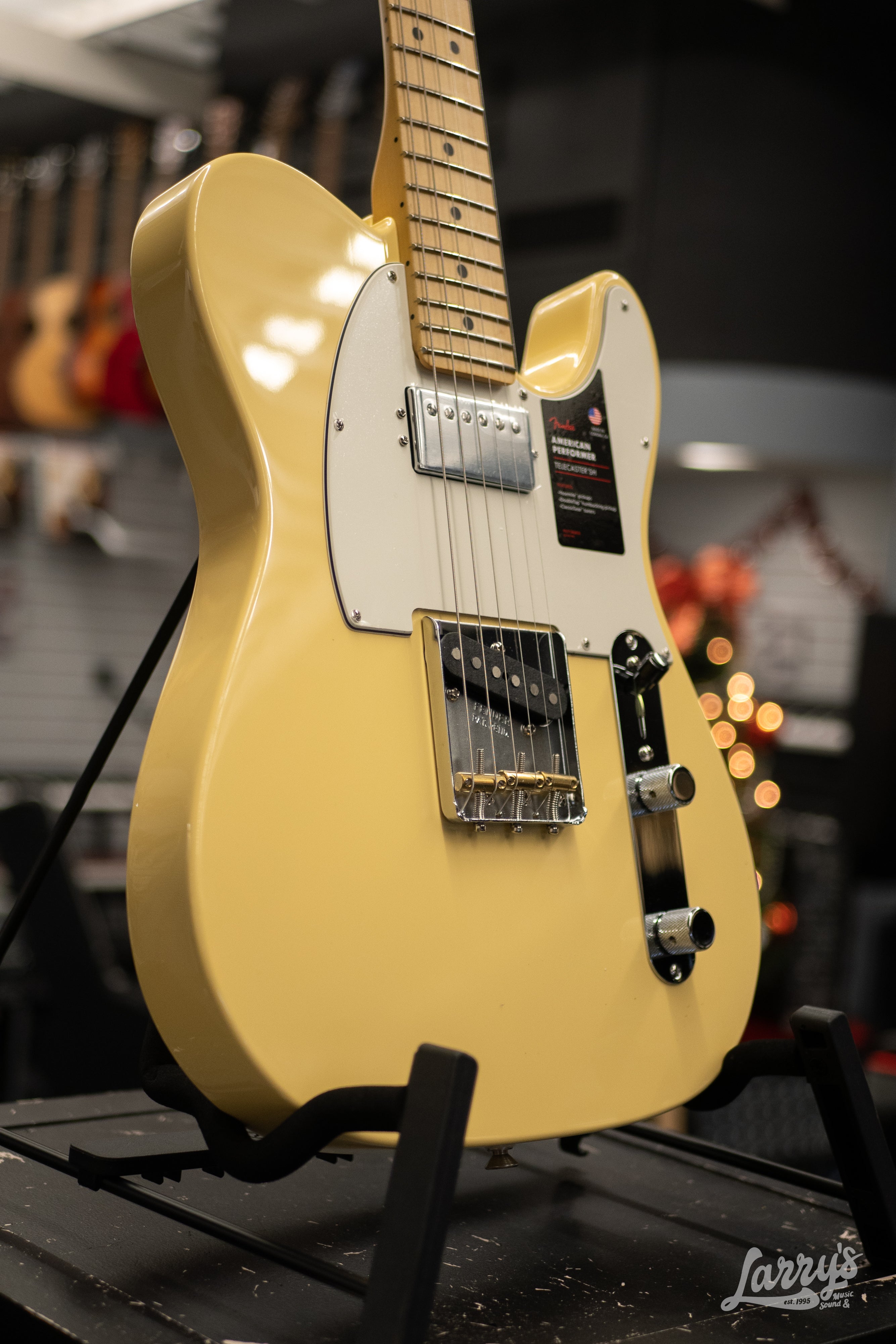 Fender American Performer Telecaster Hum - Vintage White