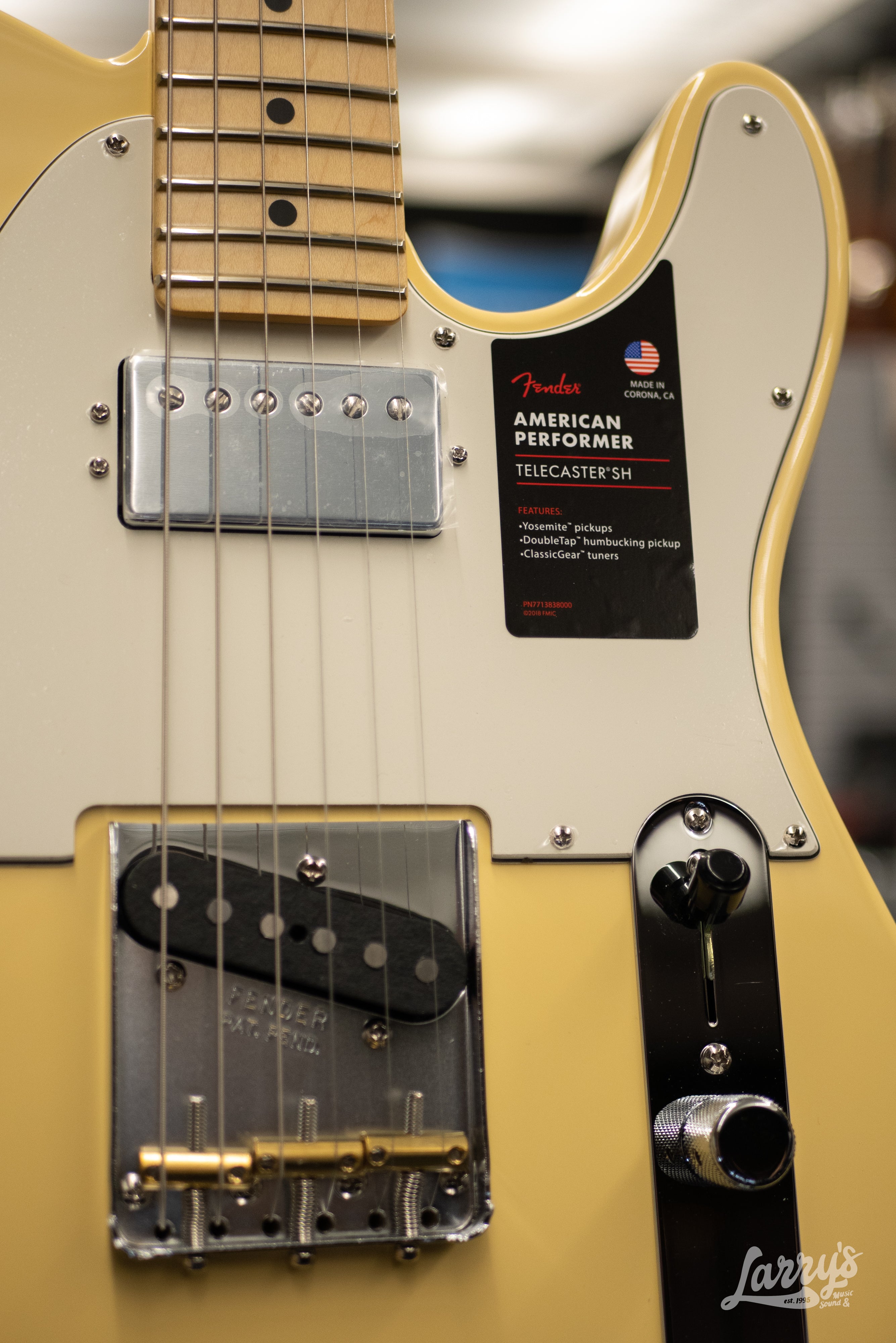 Fender American Performer Telecaster Hum - Vintage White