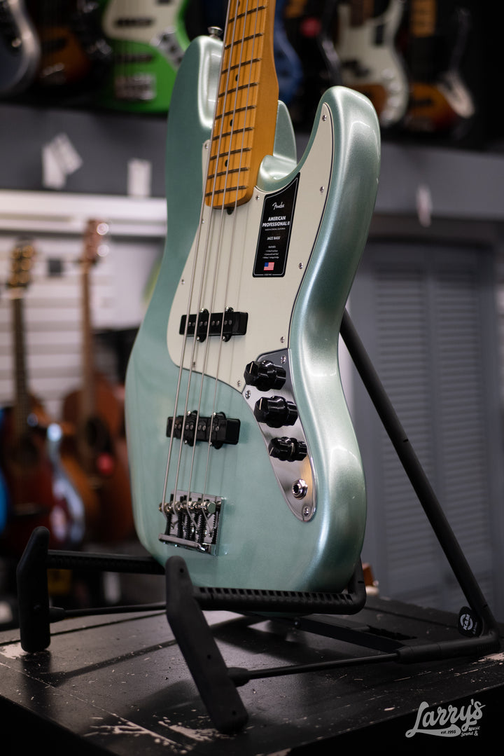 Fender American Professional II Jazz Bass - Mystic Surf Green