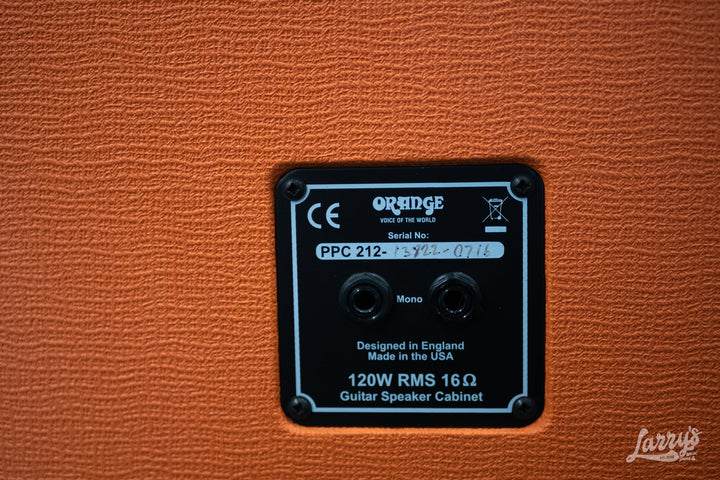Orange PPC212 Closed-Back Cabinet - USED