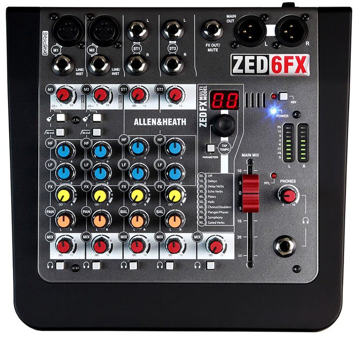 Allen & Heath ZED-6FX Compact Mixer