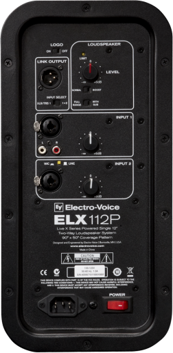 Electro-Voice ELX112P 12" 1000Watt Powered PA Speaker